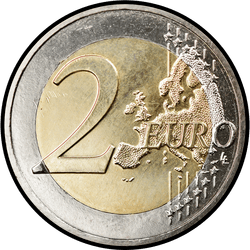 реверс 2€ 2011 "Constitutional history – first election of representatives in 1849"