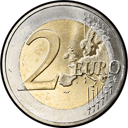реверс 2€ 2013 "Створення самоврядування у 1921 році"