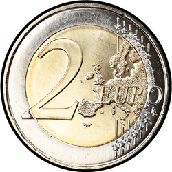 реверс 2€ 2018 "Eredità culturale"