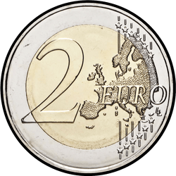 реверс 2€ 2019 "自然と環境"