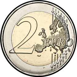 реверс 2€ 2020 "Від дітей на знак солідарності - Ігри"