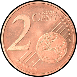 реверс 2 cents (€) 2016 ""