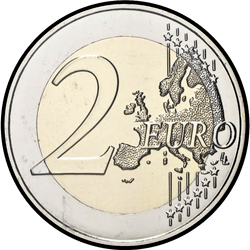 реверс 2€ 2019 "600. Jahrestag des Erdrates"