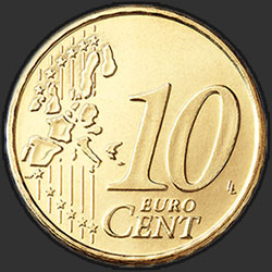 реверс 10 cents (€) 2010 ""