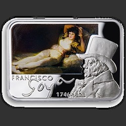 реверс 1$ (бак) 2010 "Франсиско Гойя"