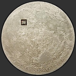 реверс 5 dólares 2009 "Луна. 40ая и 50ая годовщины"