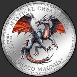 реверс 1$ (бак) 2009 "Дракон Магнус"