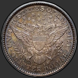 реверс 25¢ (quarter) 1894 "USA - Quarter / 1894 - S"