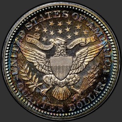 реверс 25¢ (quarter) 1906 "USA - Quarter / 1906 - Proof"