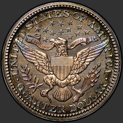 реверс 25¢ (quarter) 1915 "USA - Quarter / 1915 - Proof"
