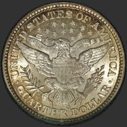 реверс 25¢ (quarter) 1895 "USA - Quarter / 1895"