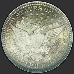 реверс 25¢ (quarter) 1906 "USA - Quarter / 1906 - P"