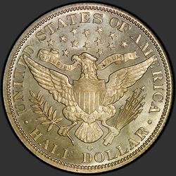 реверс 50¢ (half) 1895 "USA - 50 Cents (Half Dollar) / 1895 - O MS"