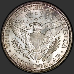 реверс 50¢ (half) 1904 "USA - 50 Cents (Half Dollar) / 1904 - O MS"