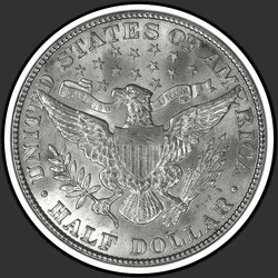 реверс 50¢ (half) 1909 "USA - 50 Cents (Half Dollar) / 1909 - P"
