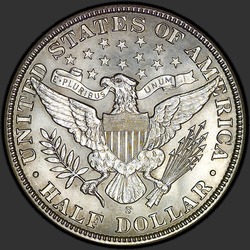 реверс 50¢ (half) 1909 "USA - 50 Cents (Half Dollar) / 1909 - S"