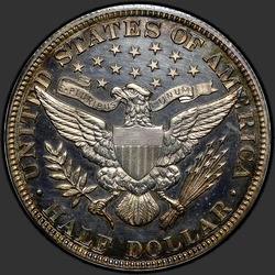 реверс 50¢ (half) 1909 "USA - 50 Cents (Half Dollar) / 1909 - Proof"