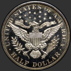 реверс 50¢ (half) 1912 "USA - 50 Cents (Half Dollar) / 1912 - Proof"
