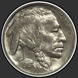 аверс 5¢ (nickel) 1915 "USA - 5 Cents / 1915 - Buffalo Five Cent 1915"