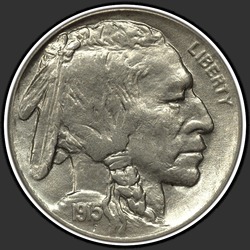 аверс 5¢ (nickel) 1915 "USA - 5 Cents / 1915 - D"