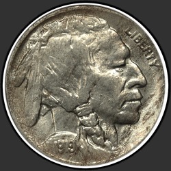 аверс 5¢ (nickel) 1919 "USA - 5 Cents / 1919 - D"