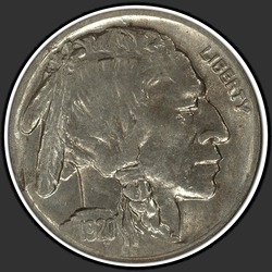 аверс 5¢ (nickel) 1920 "USA - 5 Cents / 1920 - D"