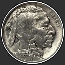 аверс 5¢ (nickel) 1928 "USA - 5 Cents / 1928 - Buffalo Five Cent 1928"