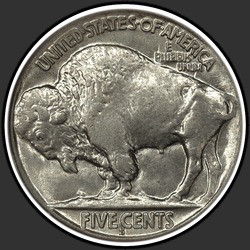 реверс 5¢ (nickel) 1928 "USA - 5 Cents / 1928 - S"