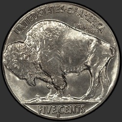 реверс 5¢ (nickel) 1929 "USA - 5 Cents / 1929 - S"