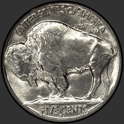 реверс 5¢ (nickel) 1936 "USA - 5 Cents / 1936 - S"