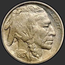 аверс 5¢ (nickel) 1913 "USA - 5 centů / 1913 - T1 Pr"