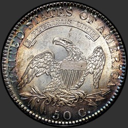 реверс 50¢ (half) 1820 "USA - 50 Cents (Half Dollar) / 1820 - 19 MS"