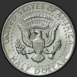 реверс 50¢ (half) 1979 "EUA - 50 Cents (meio dólar) / 1979 - P"