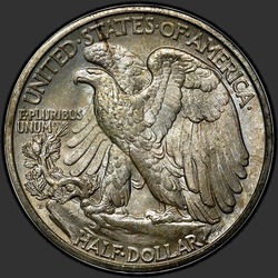 реверс 50¢ (half) 1929 "Walking Liberty Half Dollar 1929"