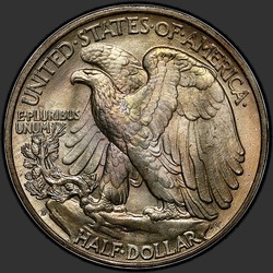 реверс 50¢ (half) 1936 "USA - 50 Cents (Half Dollar) / 1936 - D"