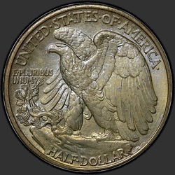 реверс 50¢ (half) 1940 "Walking Liberty Half Dollar 1940"