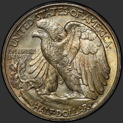 реверс 50¢ (half) 1941 "USA - 50 senttiä (Half dollari) / 1941 - D"