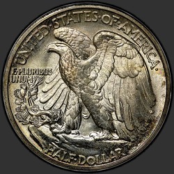 реверс 50¢ (half) 1942 "USA - 50 Cents (Half Dollar) / 1942 - P"