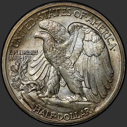 реверс 50¢ (half) 1942 "USA - 50 Cents (Half Dollar) / 1942 - D"