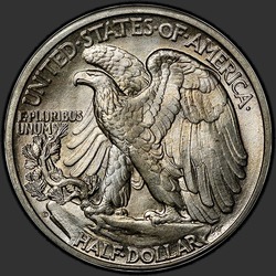 реверс 50¢ (half) 1944 "USA - 50 Cents (Half Dollar) / 1944 - D"