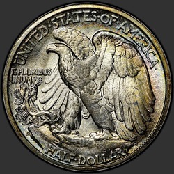 реверс 50¢ (half) 1944 "USA - 50 Cents (Half Dollar) / 1944 - S"