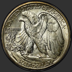 реверс 50¢ (half) 1946 "USA - 50 Cents (Half Dollar) / 1946 - D"