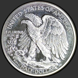 реверс 50¢ (half) 1937 "USA - 50 Cents (Half Dollar) / 1937 - Proof"