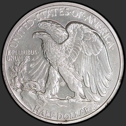 реверс 50¢ (half) 1938 "USA - 50 Cents (Half Dollar) / 1938 - Proof"