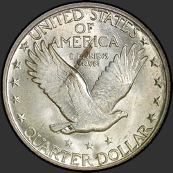 реверс 25¢ (quarter) 1918 "USA - Quarter / 1918 - Standing Liberty Quarter 1918"
