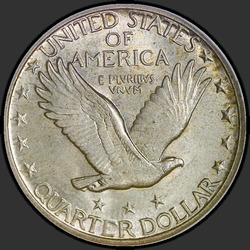 реверс 25¢ (quarter) 1918 "USA - Quarter / 1918 - D"