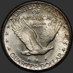 реверс 25¢ (quarter) 1920 "USA - Quarter / 1920 - Standing Liberty Quarter 1920"