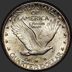 реверс 25¢ (quarter) 1926 "USA - Quarter / 1926 - Standing Liberty Quarter 1926"