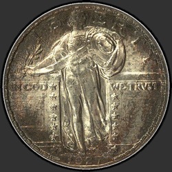 аверс 25¢ (quarter) 1927 "ABD - Çeyrek / 1927 - S"