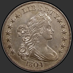 аверс 1$ (buck) 1804 "USA - 1 Dollaro / 1804 - CLASSE I PF"